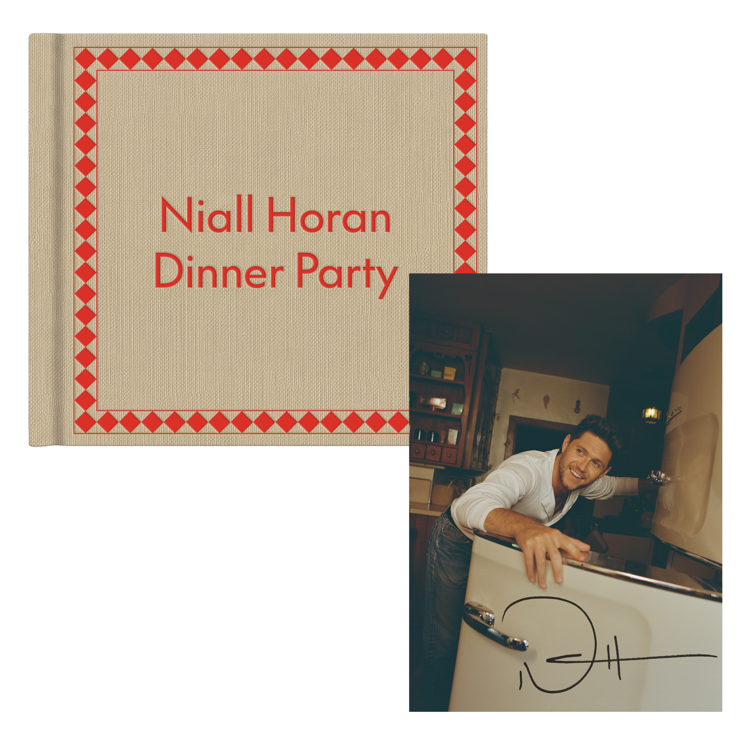 Dinner Party - Hardcover Book CD + Signed Art Card - Niall Horan
