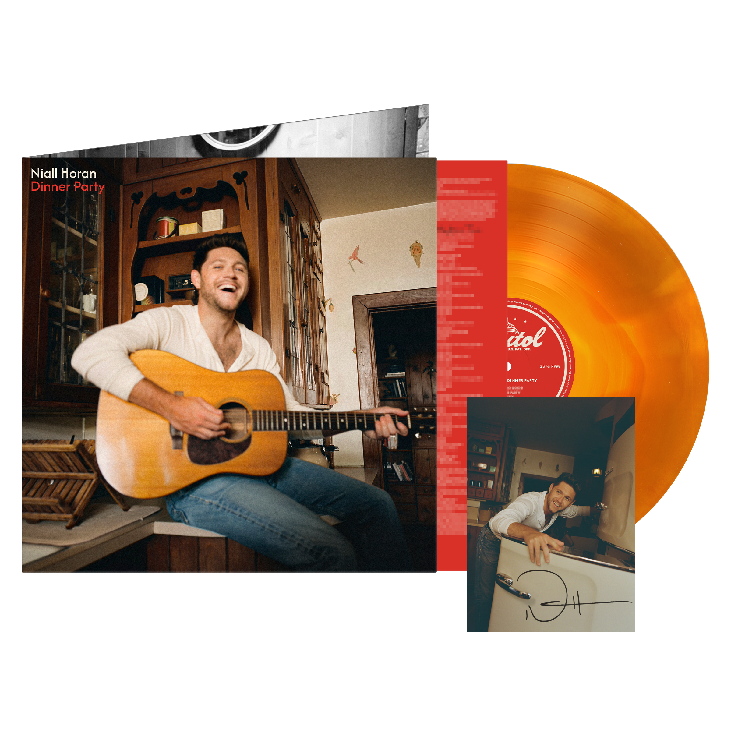 niall horan dinner party レコード　サインアート封入 Dinner Party - Candlelight Vinyl + Signed Art Card - Niall Horan