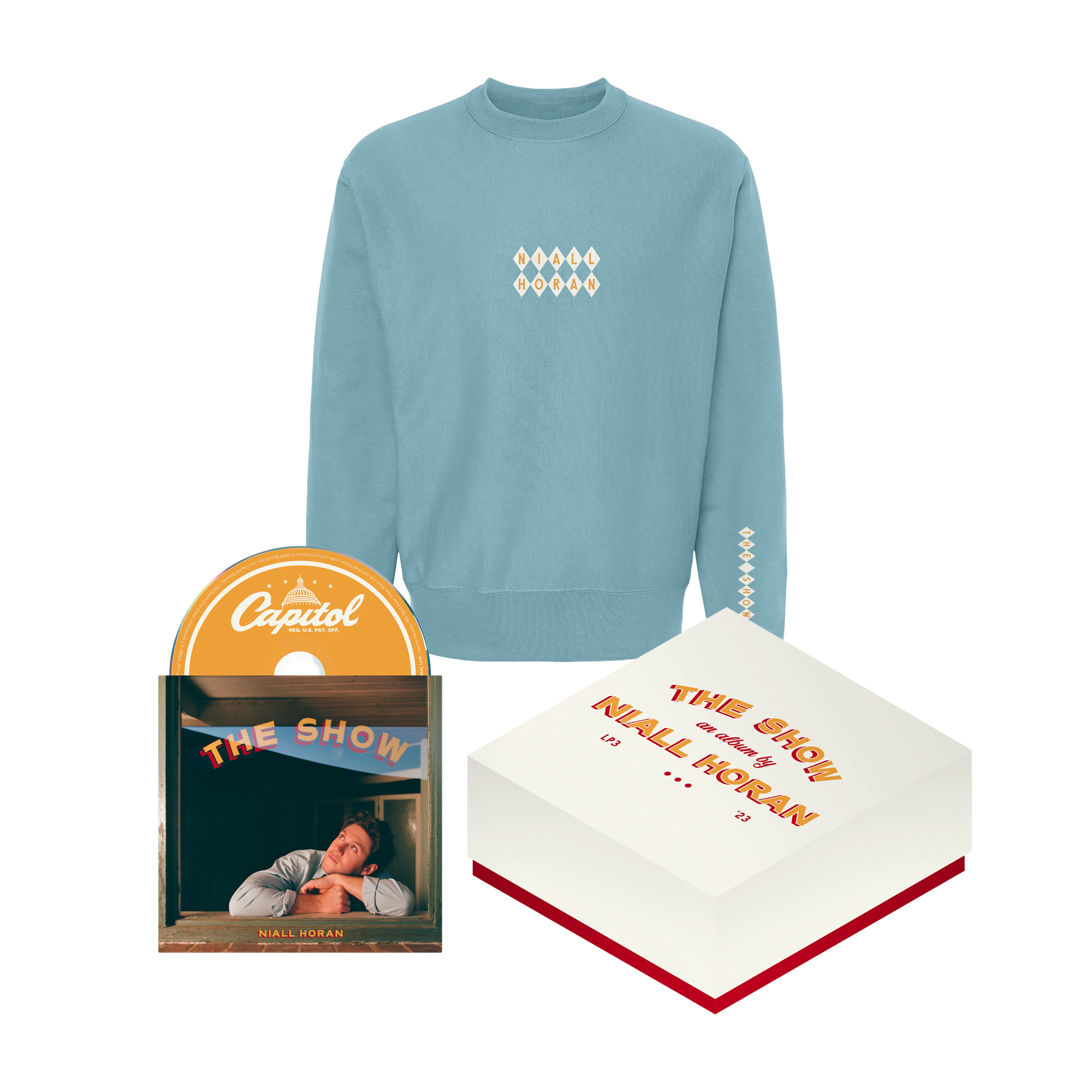 The Show Diamond Crewneck CD Box Set Niall Horan Official Store