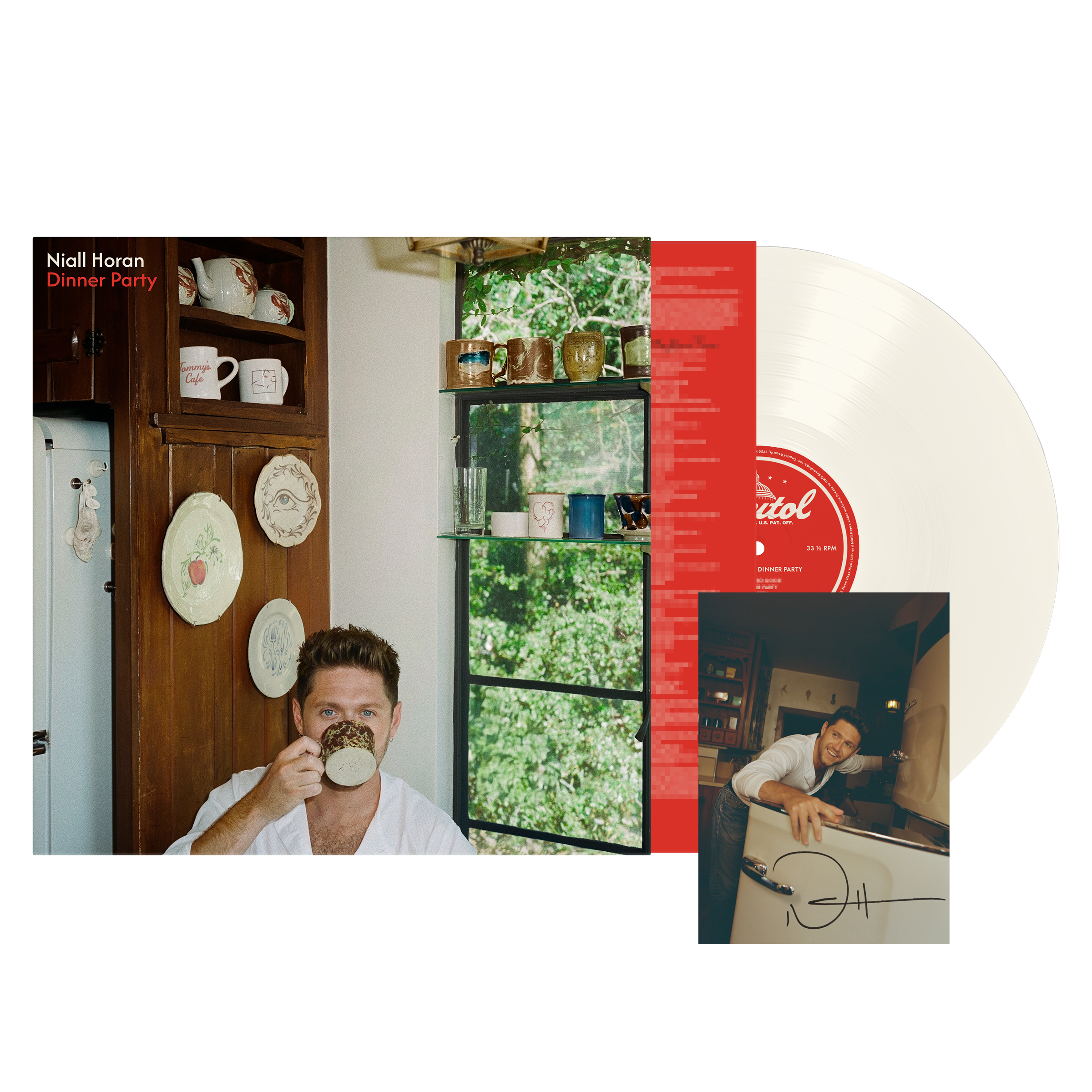 Dinner Party - Porcelain Vinyl + Signed Art Card