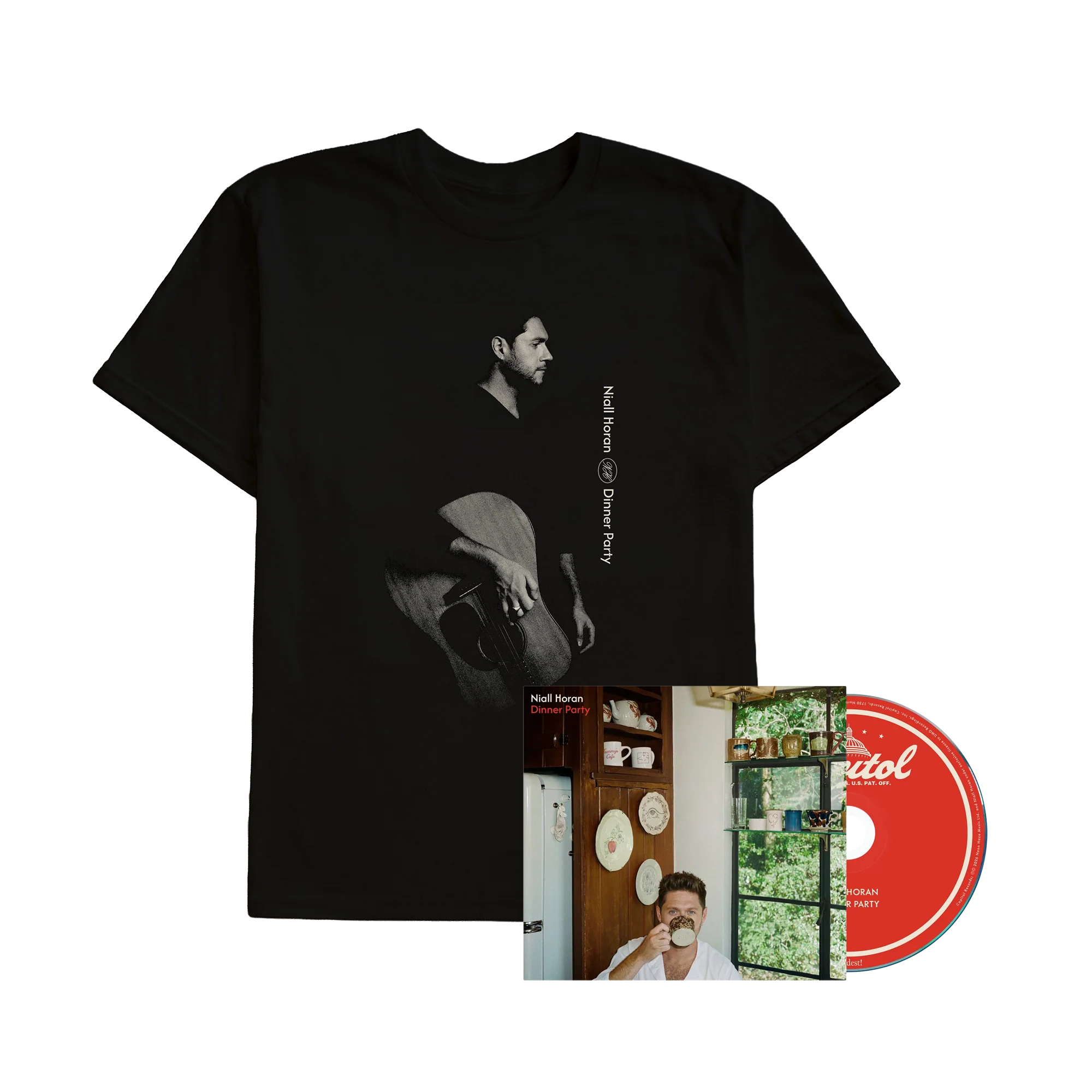 Dinner Party Fan Pack #2 - CD + Guitar T-Shirt