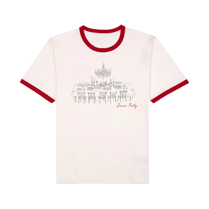 Dinner Party Ringer Tee