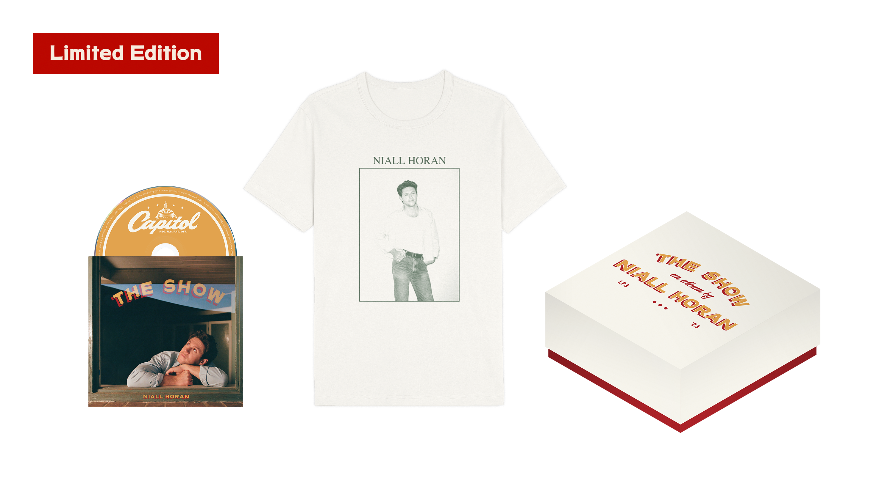 The Show - Natural Photo T-Shirt+ CD Box Set